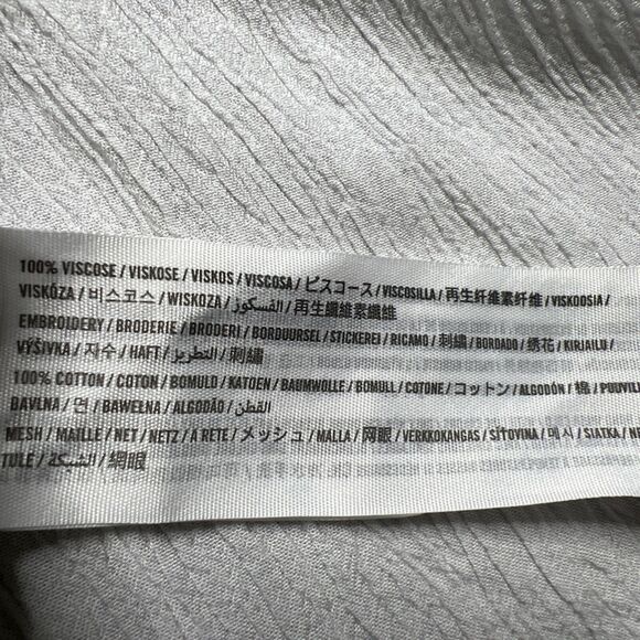 Abercrombie and Fitch Flowy Tank Top Small White Lace Double Strap Y2K Coquette - Picture 7 of 8